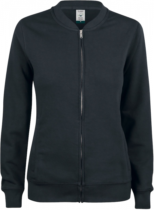 Clique - Organic Cotton Premium Cardigan Ladies - Nero