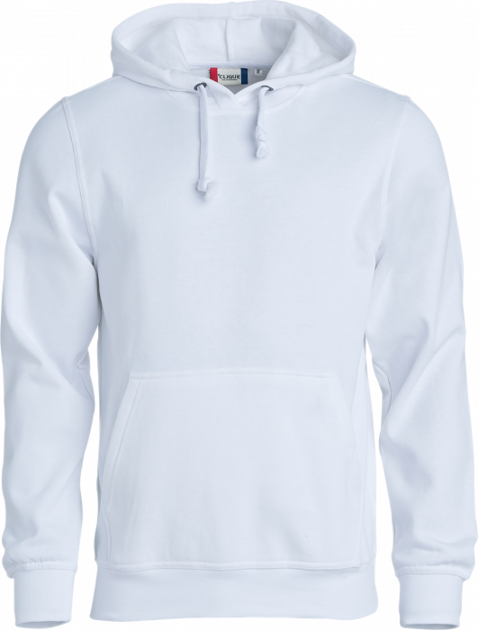 Clique - Basic Cotton Hoodie - Bianco