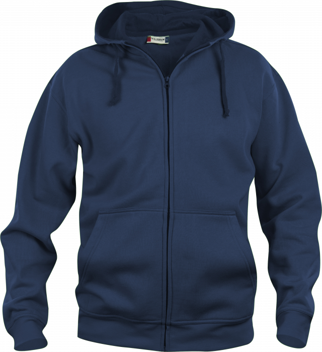 Clique - Full Zip Hoodie Men - Azul marino