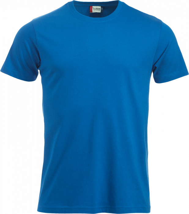 Clique - Classic Cotton Tee - Bleu roi