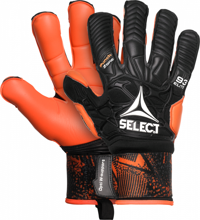 Select - 93 Elite Goalkeeper Gloves - Schwarz & orange