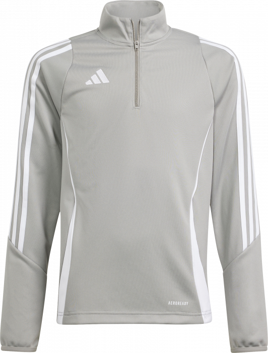 Adidas - Tiro 24 Training Top - Light Grey & biały