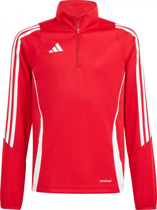 Adidas - Tiro 24 Training Top - T Power Red & biały