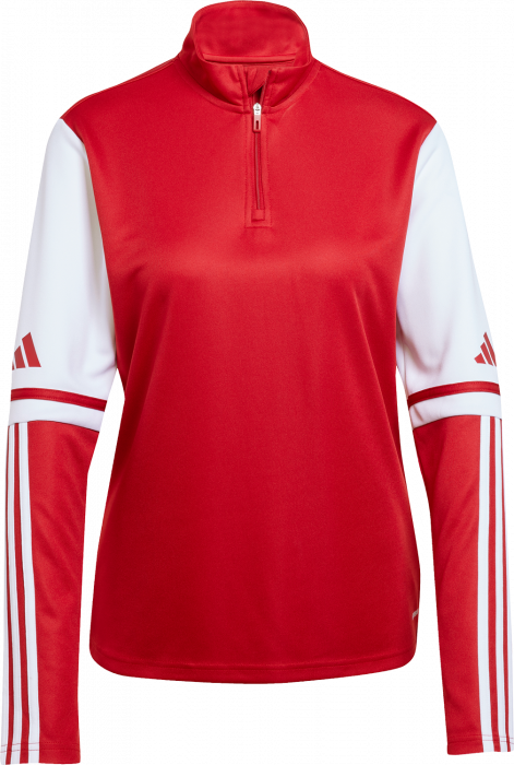 Adidas - Squadra 25 Training Top Women - T Power Red & bianco