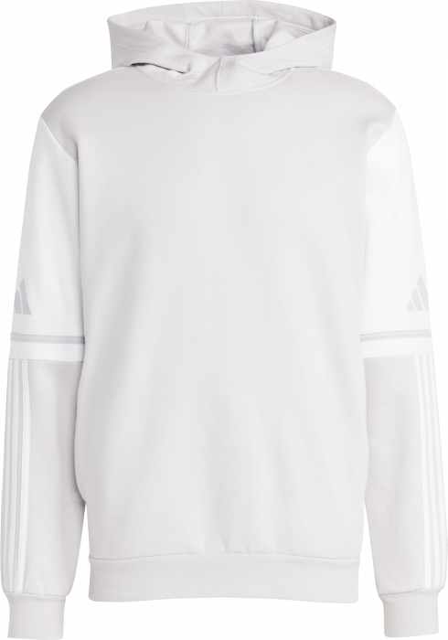 Adidas - Squadra 25 Sweat Hoodie - T Light Grey & vit