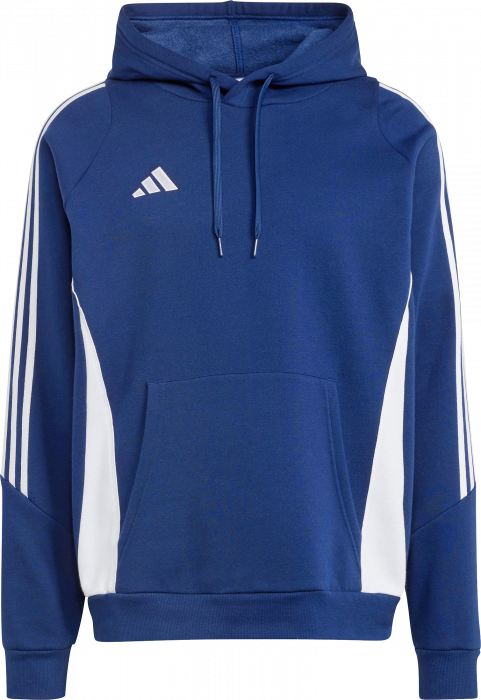 Adidas - Tiro 24 Hoodie - T Navy Blue & biały