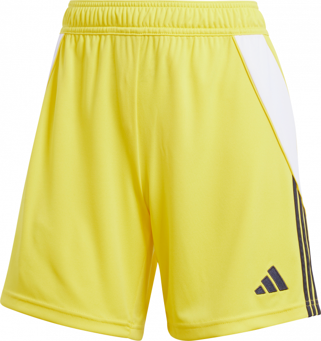 Adidas - Tiro 24 Shorts Women - T Yellow & weiß