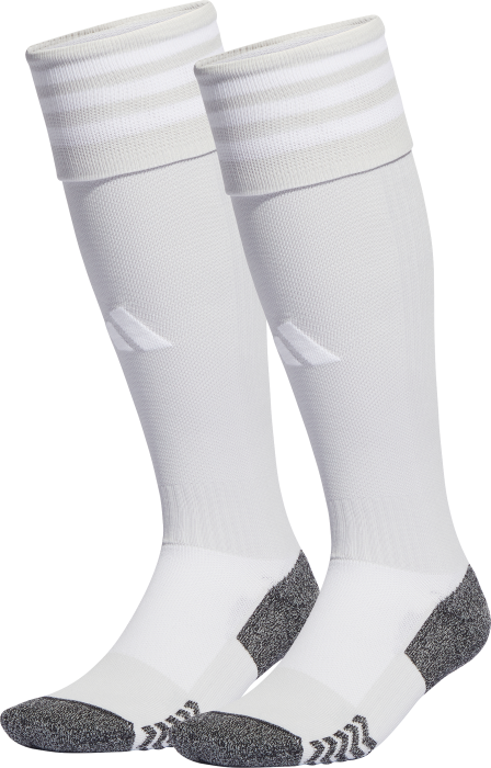 Adidas - Adi Sock Fodboldstrømper 23 - T Light Grey & hvid