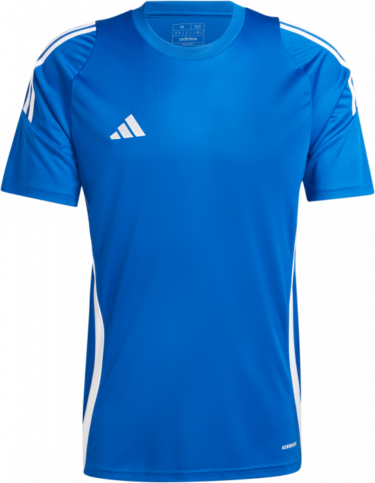 Adidas - Tiro 24 Player Jersey - Royal Blue & wit