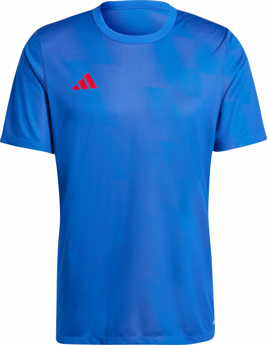 Adidas - Reversible 24 Vendbar T-Shirt - Kongeblå & t power red