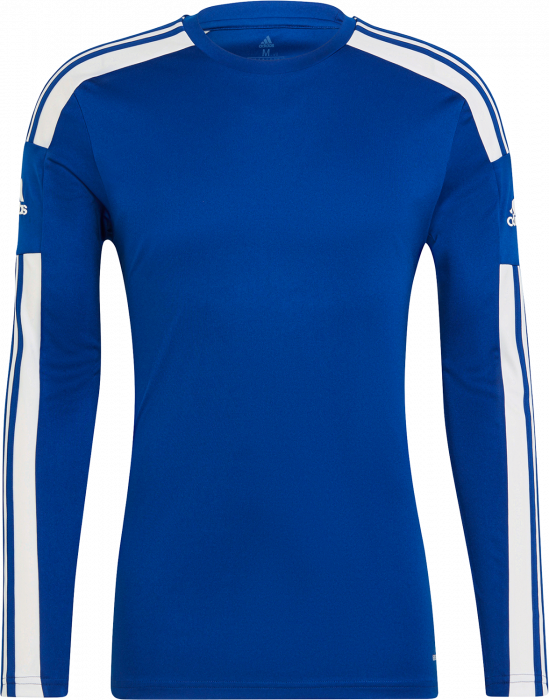 Adidas - Squadra 21 Longsleeve Jersey - Koninklijk blauw & wit