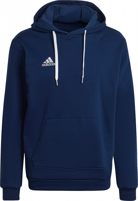 Adidas - Entrada 22 Hættetrøje - Navy blue 2 & hvid