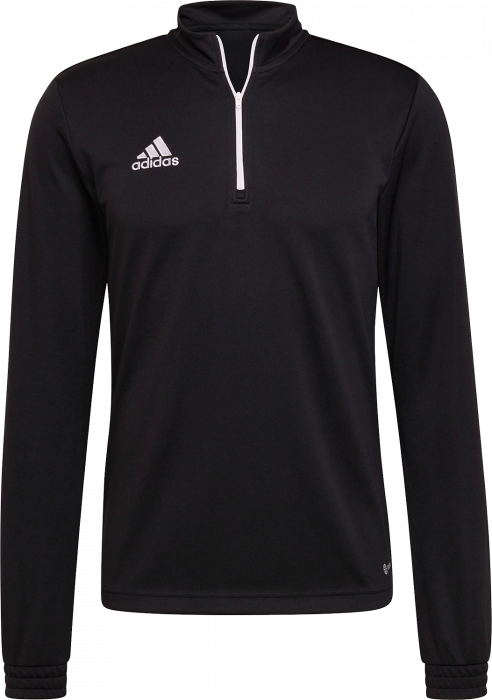 Adidas - Entrada 22 Træning Top With Half Zip - Preto & branco