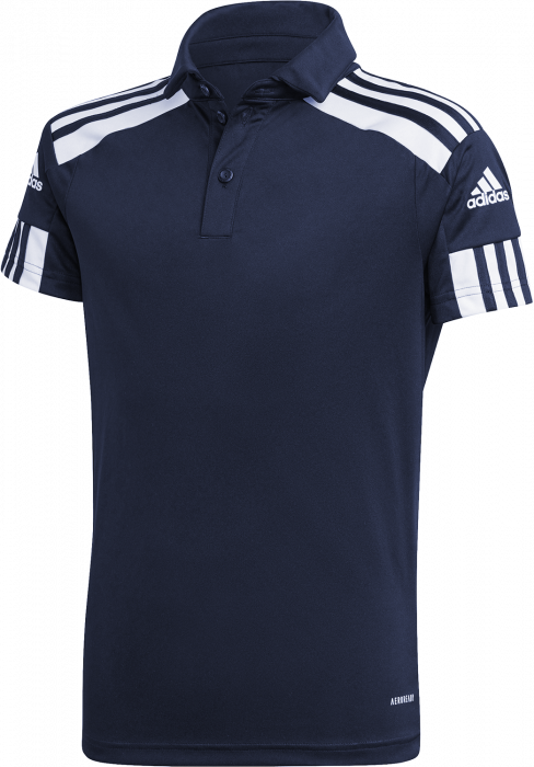 Adidas - Squadra 21 Polo - Marinblå & vit