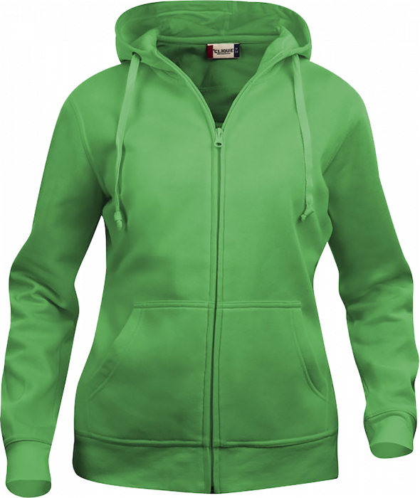 Clique - Full Zip Hoody Women - Verde manzana