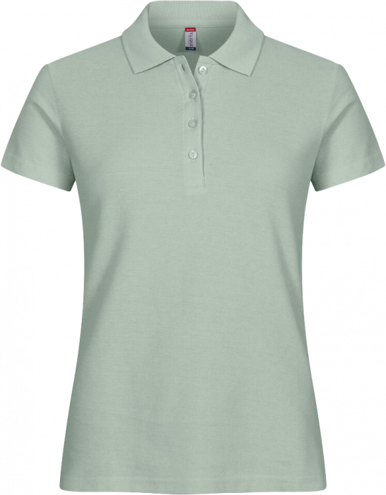 Clique - Basic Polo Ladies - Sage Green