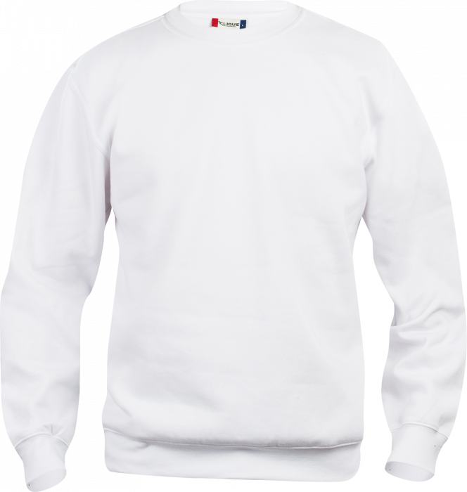 Clique - Cotton Sweatshirt - Blanco