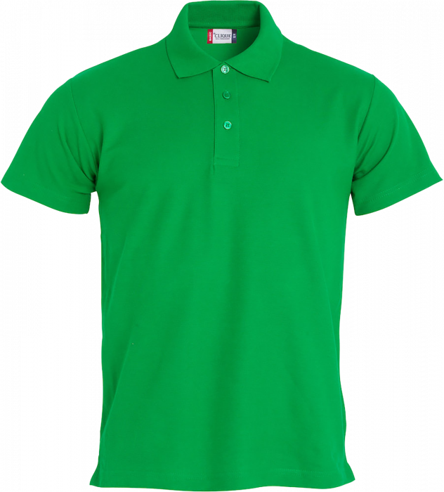 Clique - Basic Polo - Appelgroen