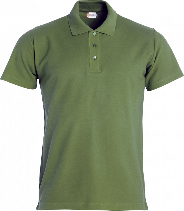 Clique - Basic Polo - Army green