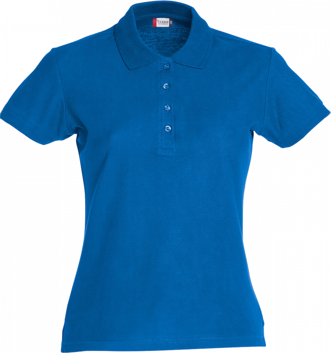 Clique - Basic Polo Ladies - Azul regio