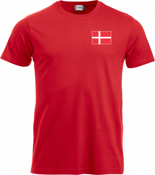 Clique - Country Jersey - Denmark - Rood