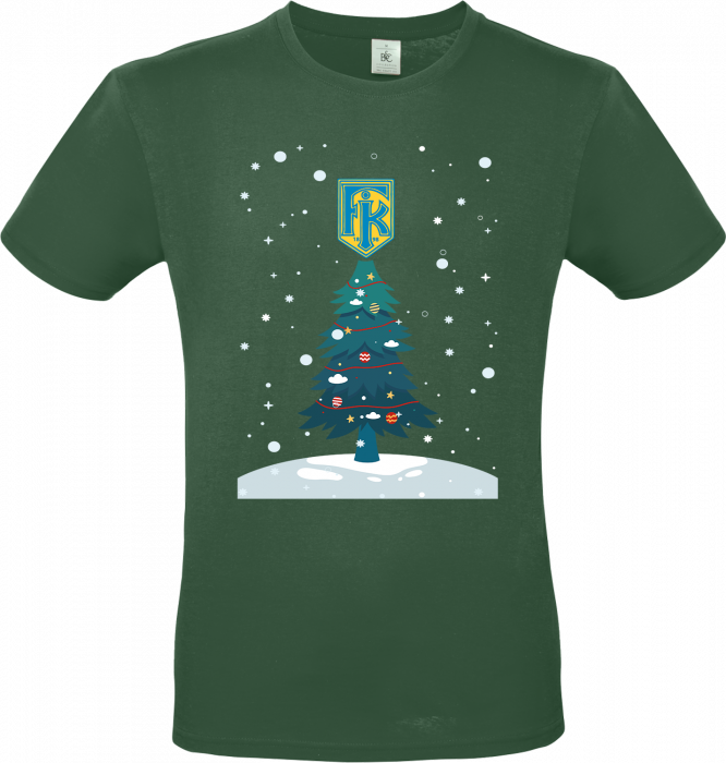 B&C - Fik Christmas T-Shirt Adults - Bottle Green