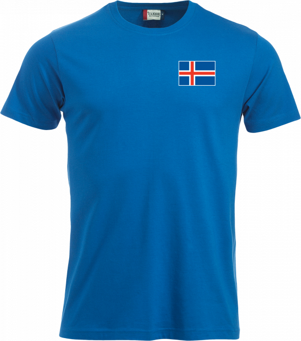 Clique - Country Jersey - Iceland - Blå