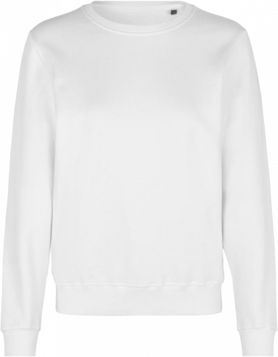 ID - Organic Cotton Sweatshirt Women - Wit