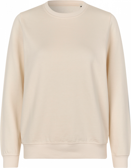 ID - Organic Cotton Sweatshirt Women - Off-White