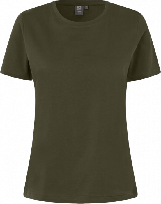 ID - Cotton T-Time T-Shirt Dame - Olive