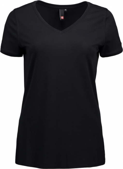 ID - V-Neck Tee Women - noir