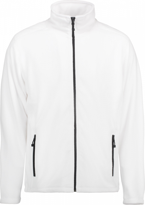 ID - Micro Fleece Cardigan Men - White