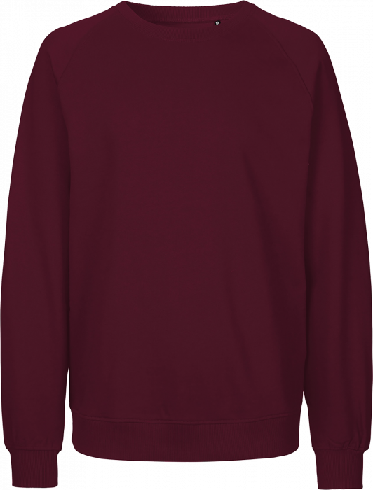 Neutral - Tiger Cotton Unisex Sweatshirt - Bordeaux