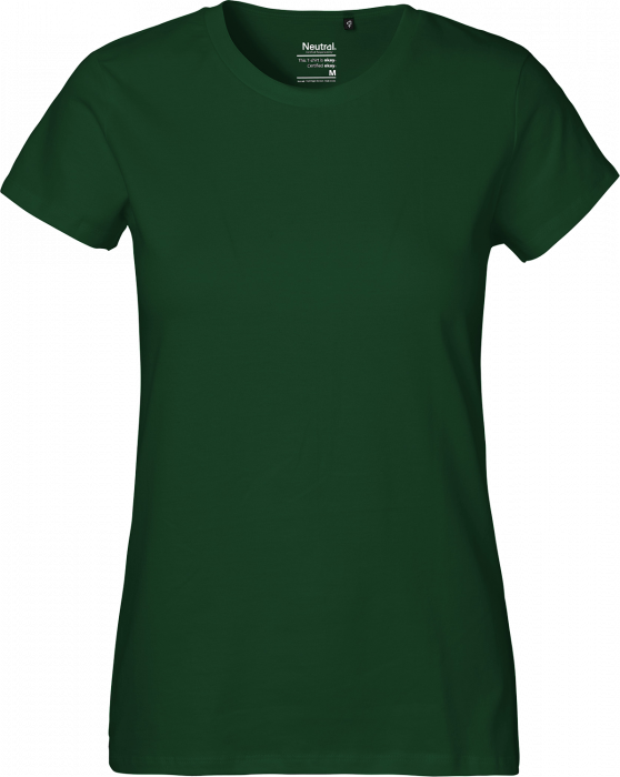 Neutral - Økologisk Bomulds T-Shirt Dame - Bottle Green