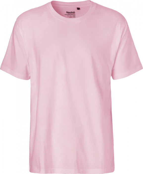 Neutral - Organic Classic Cotton T-Shirt - Light Pink