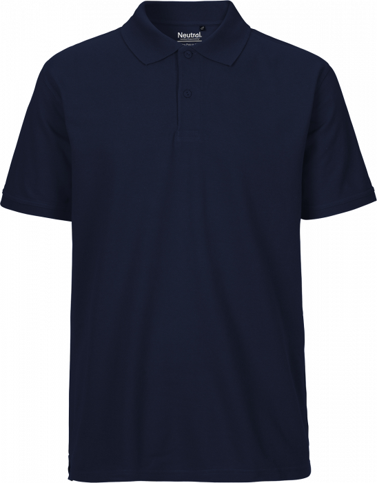 Neutral - Classic Cotton Polo Men - Marin