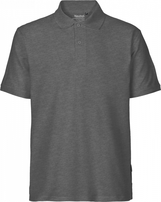 Neutral - Classic Cotton Polo Men - Dark Heather