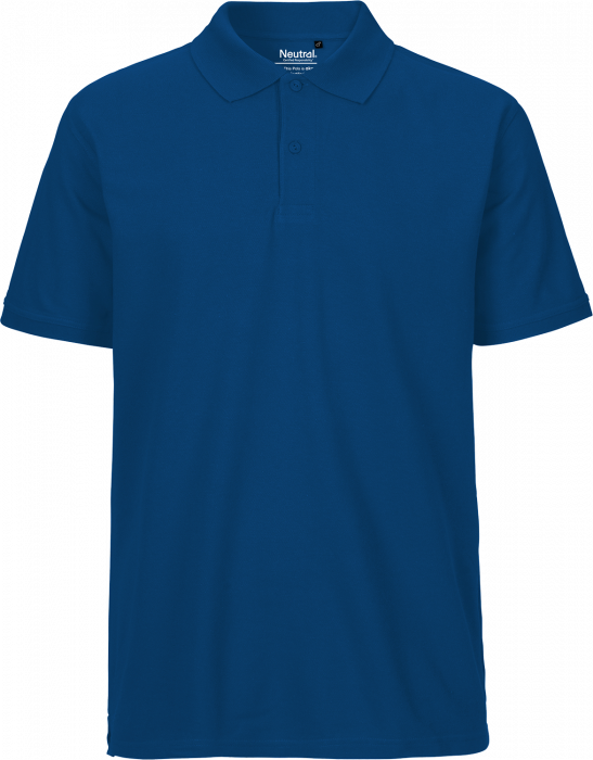 Neutral - Classic Cotton Polo Men - Royal