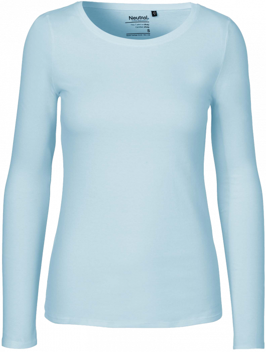 Neutral - Long Sleeve T-Shirt Female - Light Blue