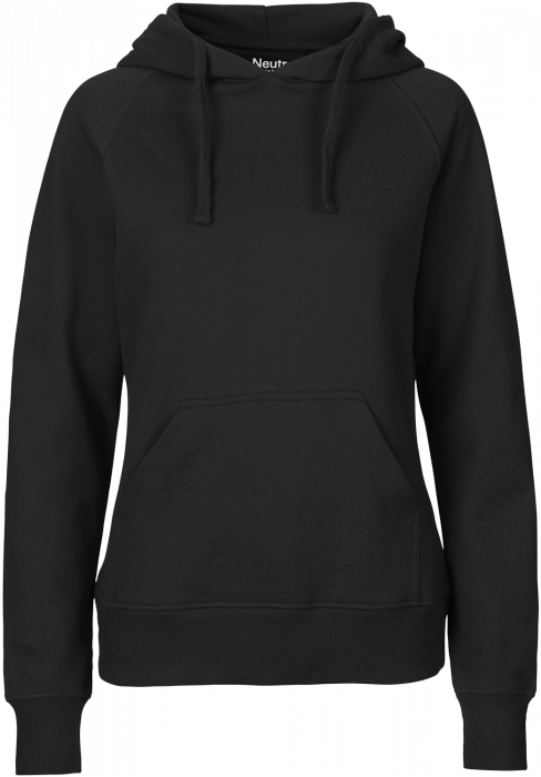 Neutral - Organic Cotton Hoodie Women - Black