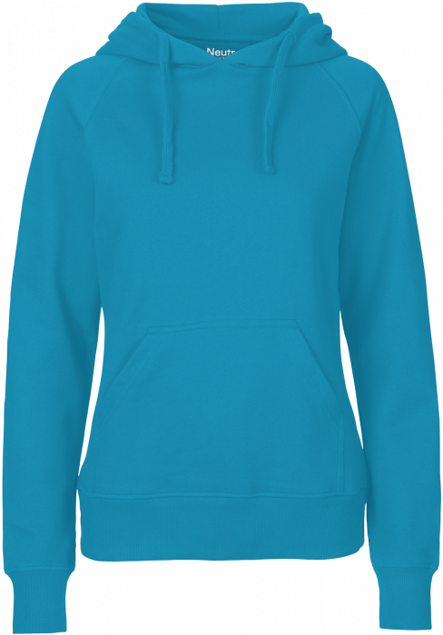 Neutral - Organic Cotton Hoodie Women - Sapphire