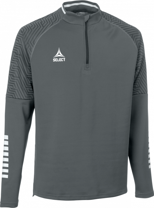 Select - Monaco V24 Training Sweat Half Zip - Grau