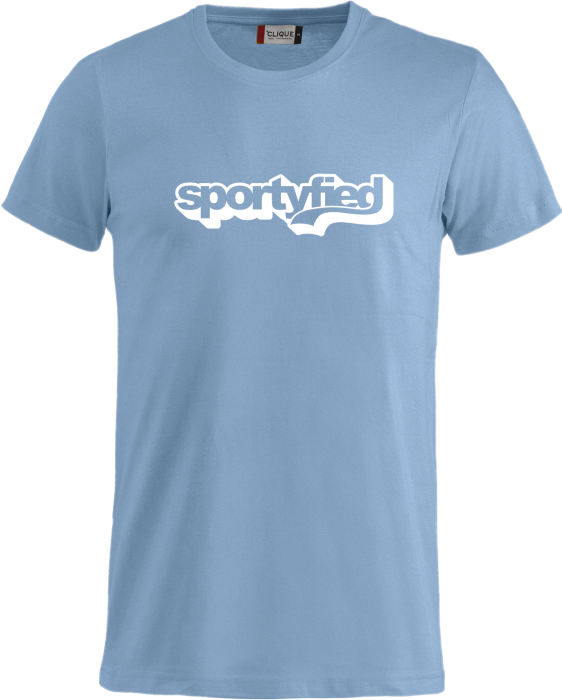 Clique - Sportyfied Tee - Lyseblå